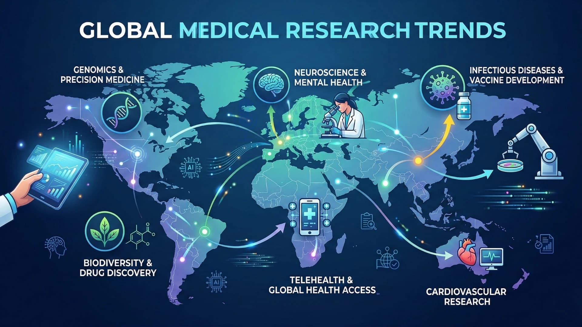 Global Medical Research Trends That Are Shaping the Future of Health