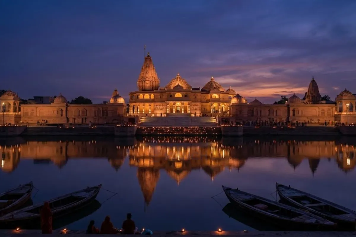 Navratri Day 8: Beautiful Darshan of Ram Lalla in Ayodhya!